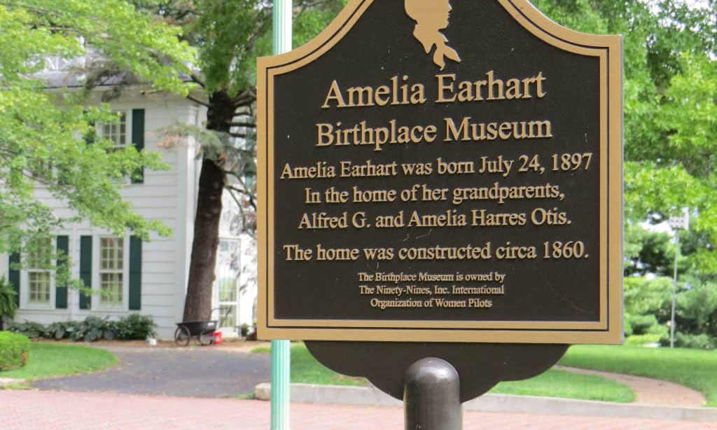 Atchison Kansas - Amelia Earhart Birthplace