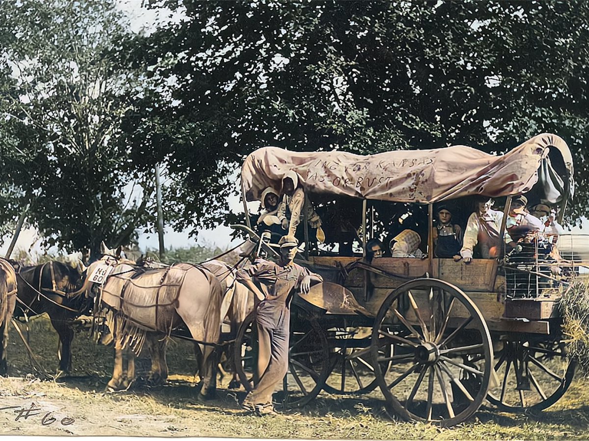 Atchison Kansas or Bust 1800's