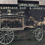 Sawin & Douglass - Carriage Barn & Undertaking 319 - Atchison Kansas 1800's