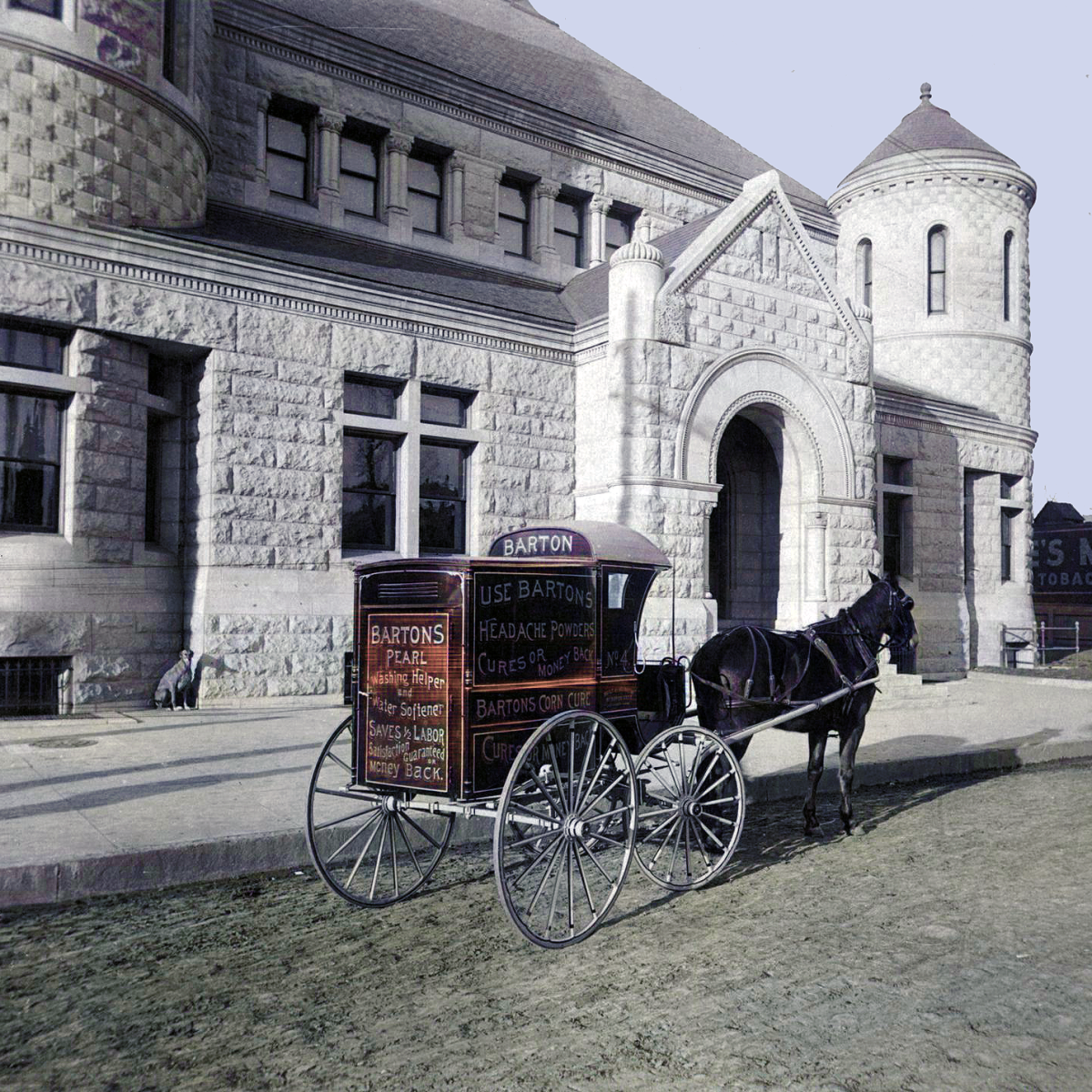 Bartons Wagon - Atchison Post Office