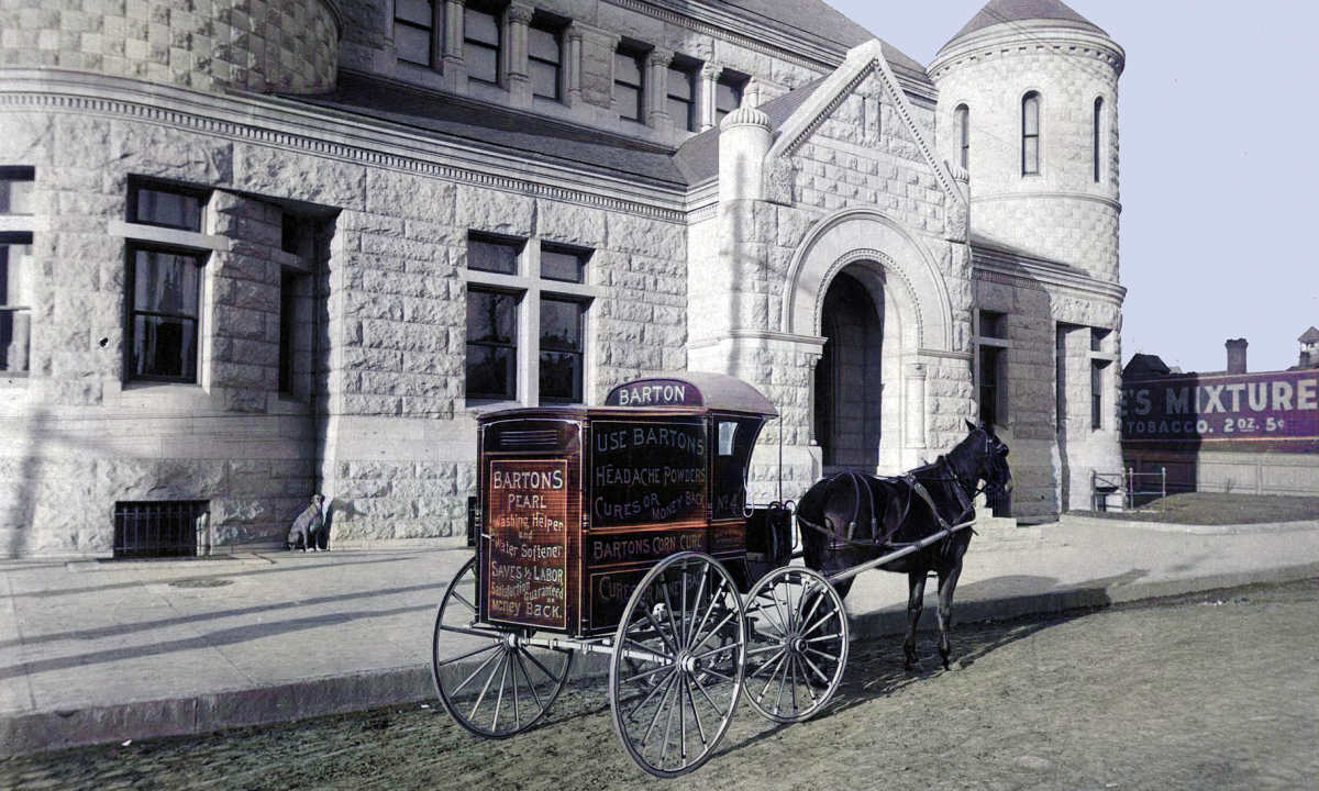Bartons Wagon - Atchison Post Office